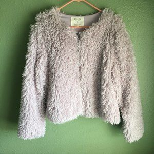 NWOT Lavender Fluffy Jacket